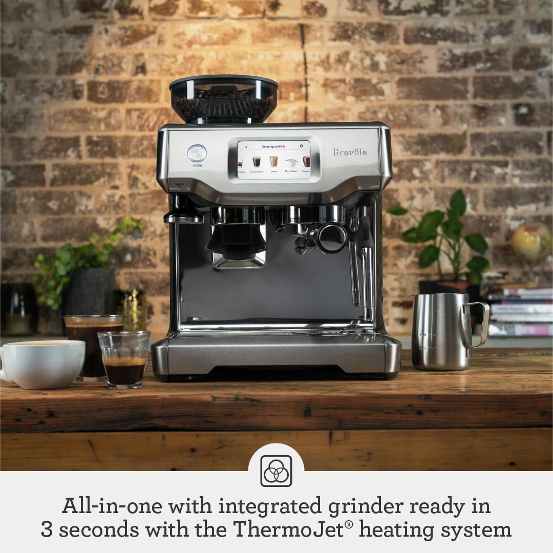 Breville Barista Touch Espresso Machine BES880BSS, Brushed Stainless Steel - Image 20