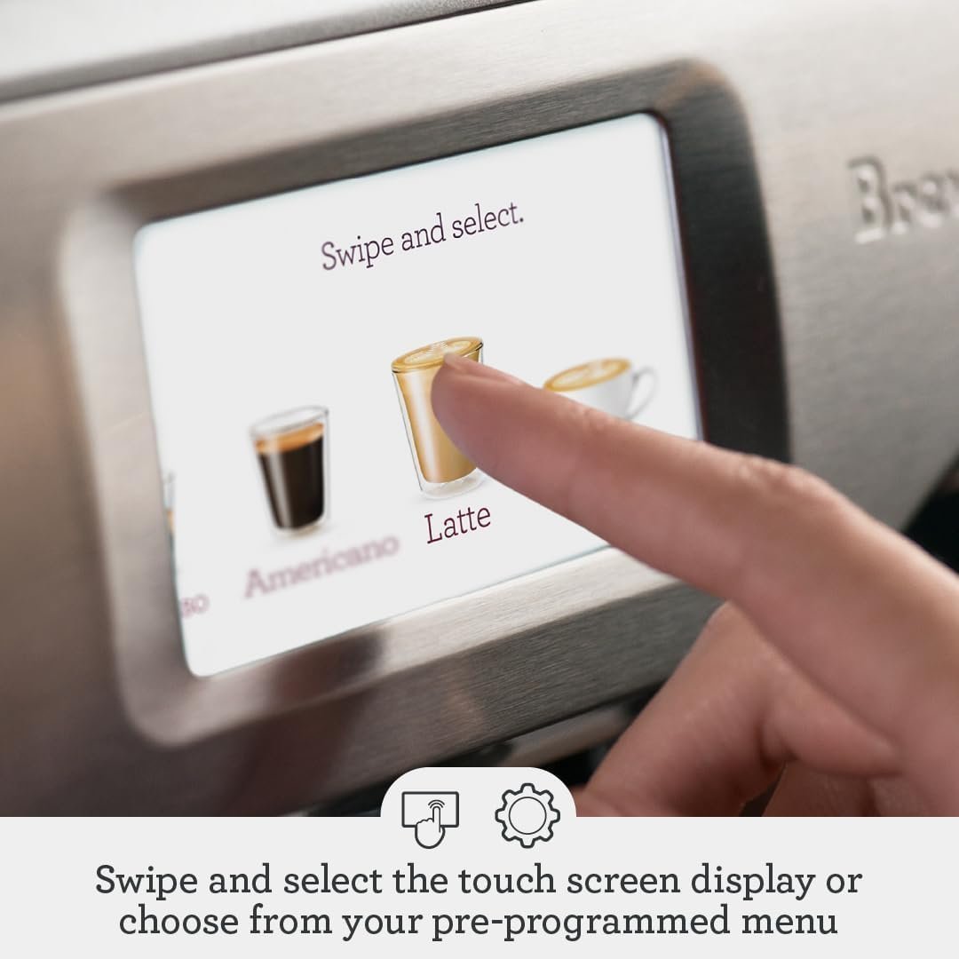 Breville Barista Touch Espresso Machine BES880BSS, Brushed Stainless Steel - Image 9