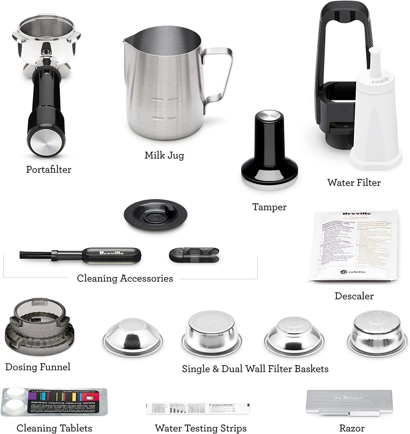 Breville Barista Touch Espresso Machine BES880BSS, Brushed Stainless Steel - Image 17