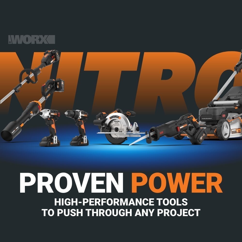 Worx WG471 40V Power Share 20″ Cordless Snow Blower with Brushless Motor - Image 9