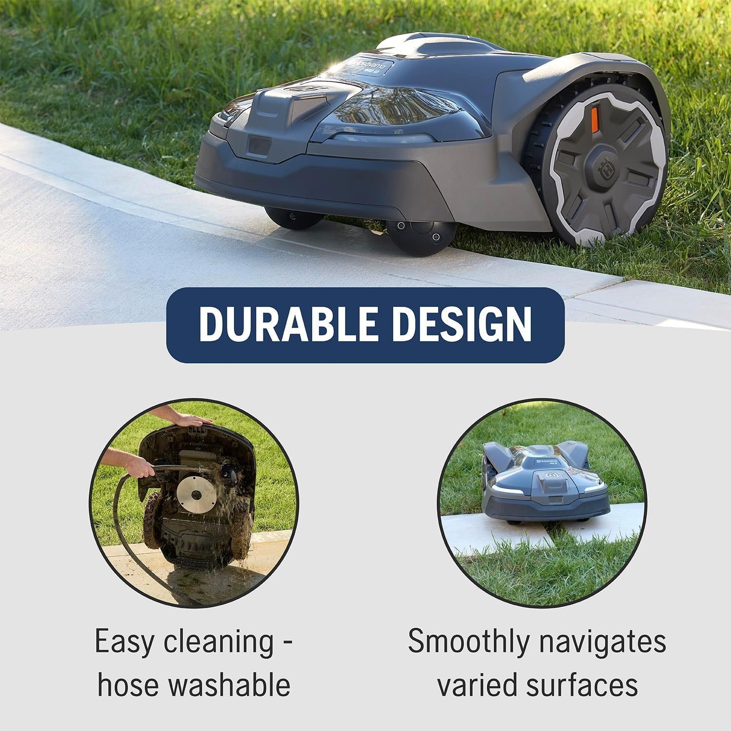 Husqvarna 440iQ Robotic Lawn Mower, 2 Acre, Wire-Free, Charging Station - Image 18