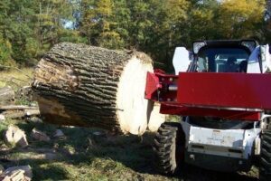 30 Ton Tire to Tire Upside Down Skid Steer Log Splitter (3030)